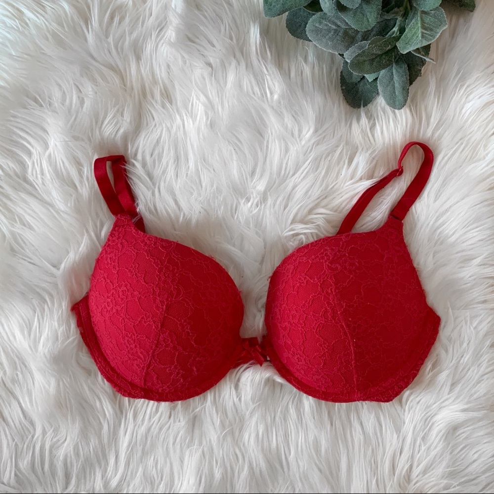 Victoria’s Secret Red Push Up Bra